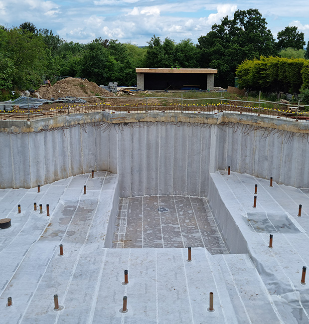 Basement Waterproofing Design and Installation Project - Private Property – Chigwell