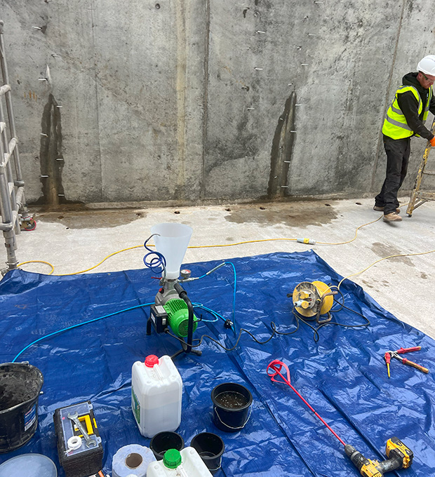 concrete waterproofing and concrete repair solutions London