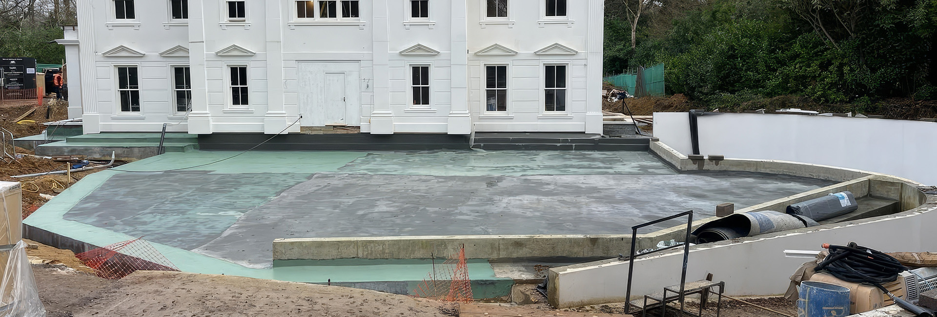 Deck and Buried Roof Waterproofing London