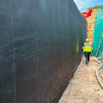 waterproofing works for an exciting new-build extension in Gloucestershire