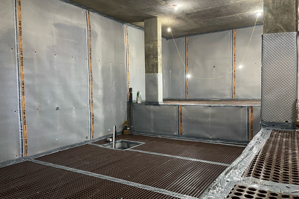 Type C Cavity Drainage waterproofing contractors London