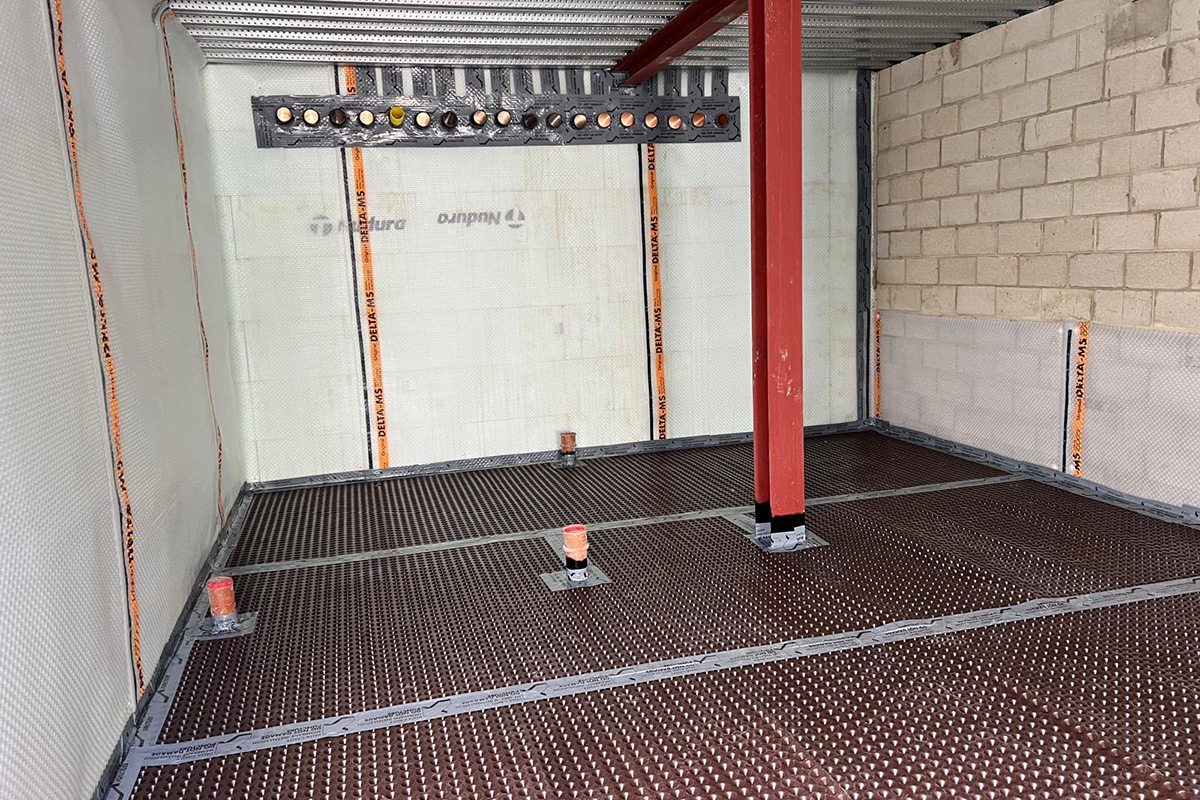 Type C Cavity Drainage waterproofing contractors London