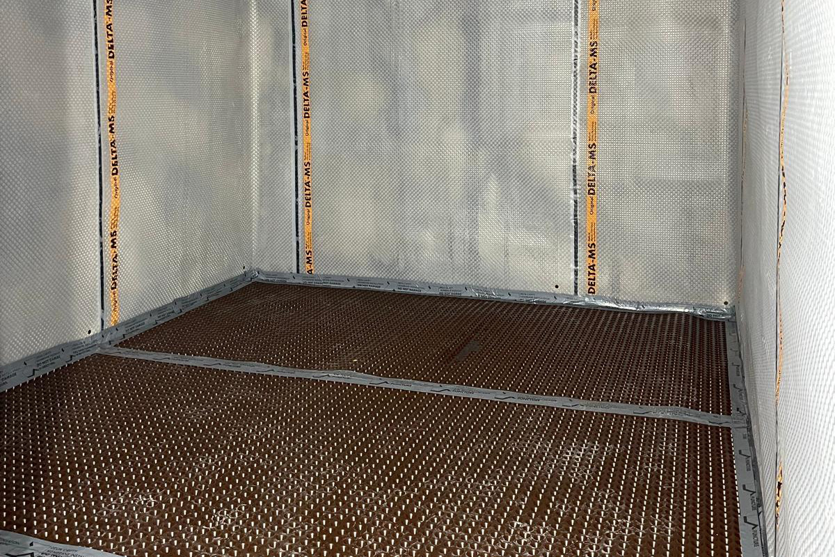 Type C Cavity Drainage waterproofing contractors London