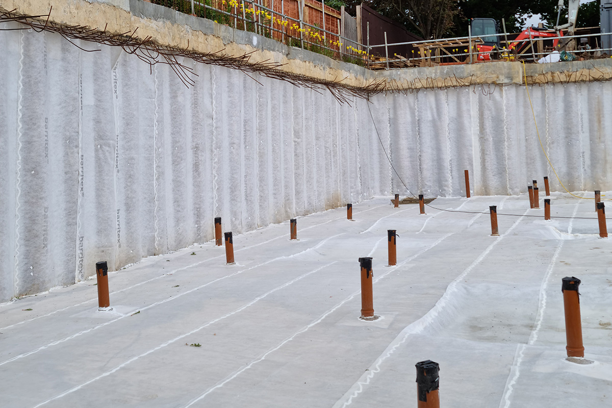 Basement Waterproofing Design & Installation - Private Property – Chigwell