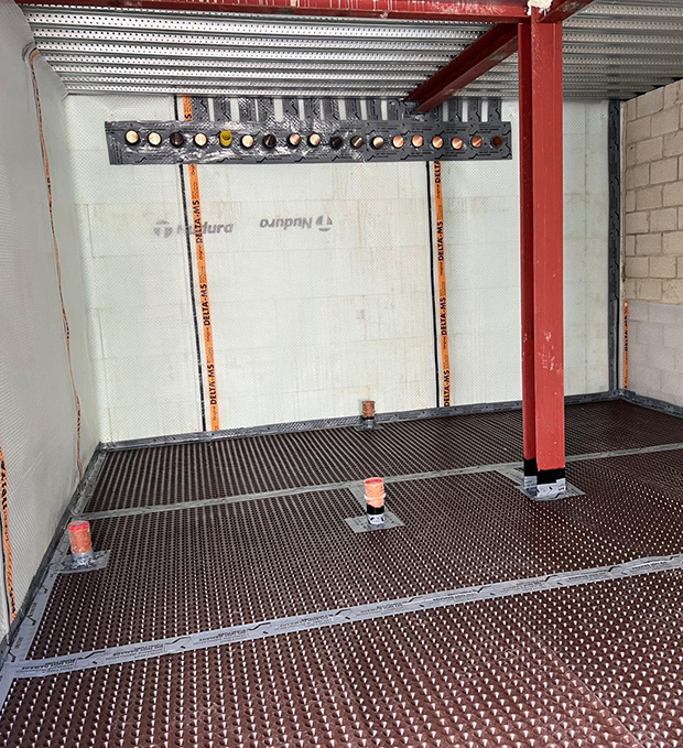 Type C Cavity Drainage waterproofing contractors London